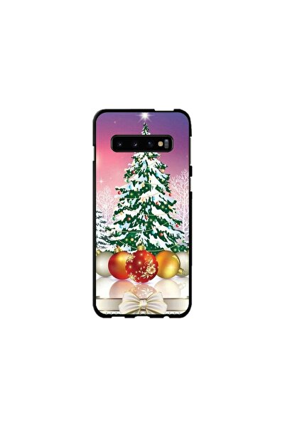 Atlas Husa personalizata tip carcasa Samsung Galaxy S10 Plus, Christmas Tree ...