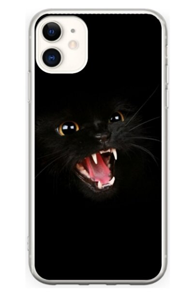 Atlas Husa personalizata tip carcasa Apple iPhone 11, Black Cat 2, , S1D1M0016