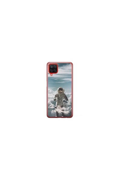 Atlas Husa personalizata tip carcasa Samsung Galaxy A22, Astronaut in the Clouds, , S1D1M0290