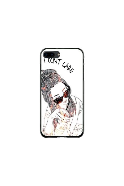 Atlas Εξατομικευμένη θήκη τύπου Apple iPhone 8 Plus, δεν με νοιάζει, , S1D1M0320