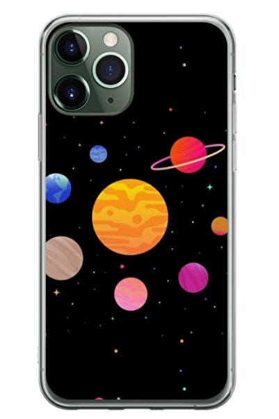 Atlas Εξατομικευμένη θήκη τύπου Apple iPhone 11 Pro, Colorful Galaxy, , S1D1M...