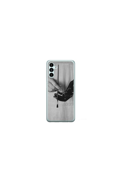 Atlas Husa personalizata tip carcasa Samsung Galaxy A14 5G, Black Paint, , S1...