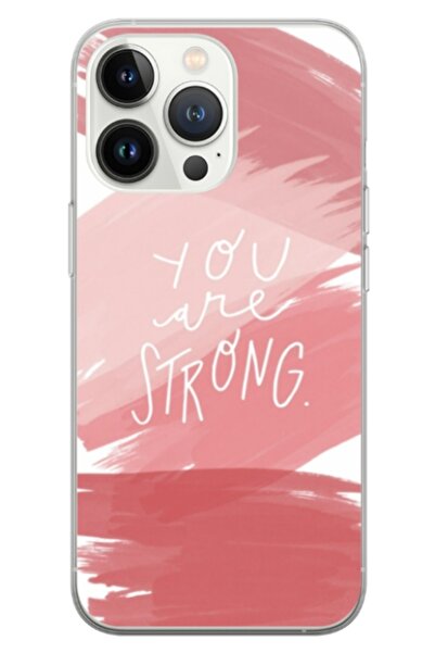 Atlas Εξατομικευμένη θήκη τύπου Apple iPhone 13 Pro, You are Strong, , S1D1M0275