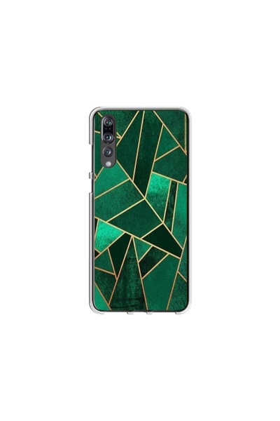 Atlas Husa personalizata tip carcasa Huawei P20 Pro, Emerald, , S1D1M0287