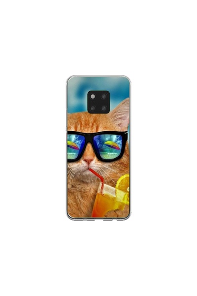 Atlas Husa personalizata tip carcasa Huawei Mate 20 Pro, Cool Cat, , S1D1M0031