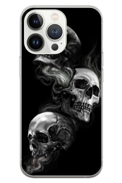 Atlas Husa personalizata tip carcasa Apple iPhone 13 Pro, Skulls, , S1D1M0032