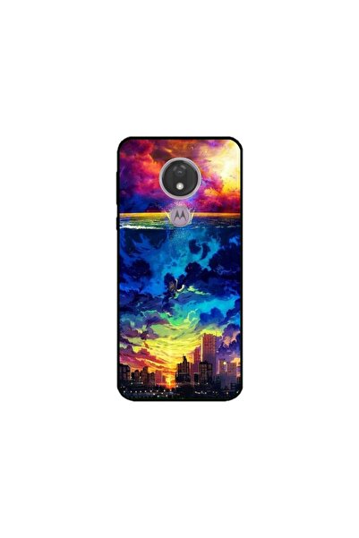 Atlas Husa personalizata tip carcasa Motorola Moto G7 Power, Abstract City, ,...