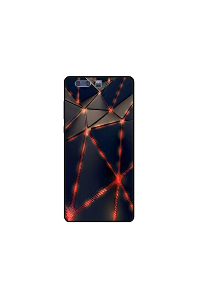 Atlas Προσαρμοσμένος τύπος θήκης Huawei P10, Lava Triangles, , S1D1M0367