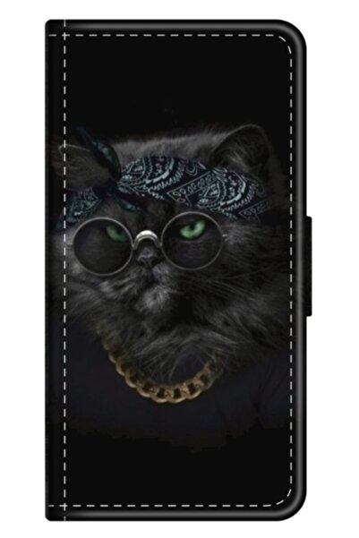 Atlas Husa personalizata tip carte Huawei P60, Black Cat 4, , S1D1M0097