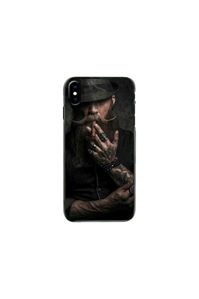Atlas Husa personalizata tip carcasa Apple iPhone XS, Beard Man, , S1D1M0355