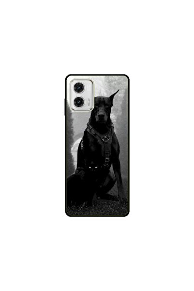 Atlas Персонализиран калъф тип Motorola Moto E22i, Доберман, , S1D1M0018