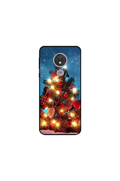 Atlas Husa personalizata tip carcasa Motorola Moto G7, Christmas Tree 2, , S1...