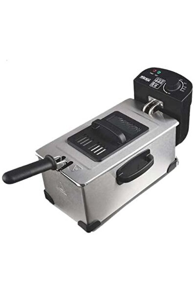 DSP 3.0L 2000W Electric Deep Fryer - KB2079, Silver