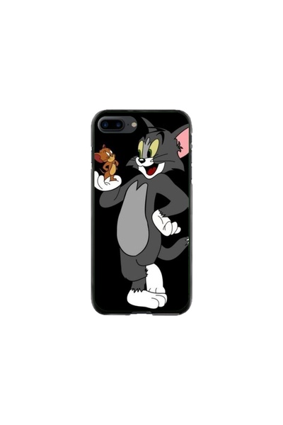 Atlas Husa personalizata tip carcasa Apple iPhone 8 Plus, Tom and Jerry 2, , ...
