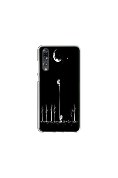 Atlas Husa personalizata tip carcasa Huawei P20 Lite, Climbing to the Moon, ,...
