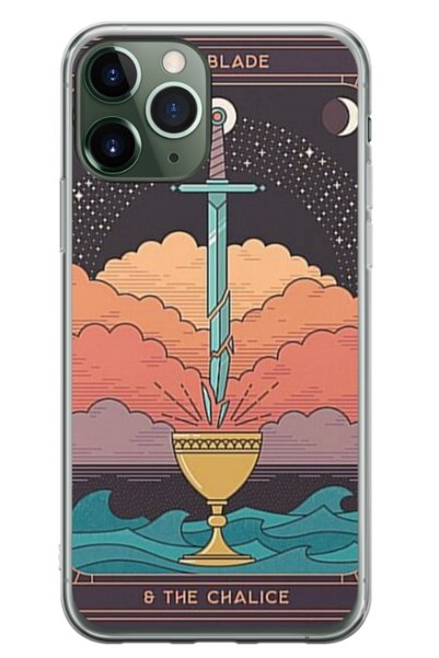 Atlas Husa personalizata tip carcasa Apple iPhone 11 Pro Max, Tarrot, , S1D1M...