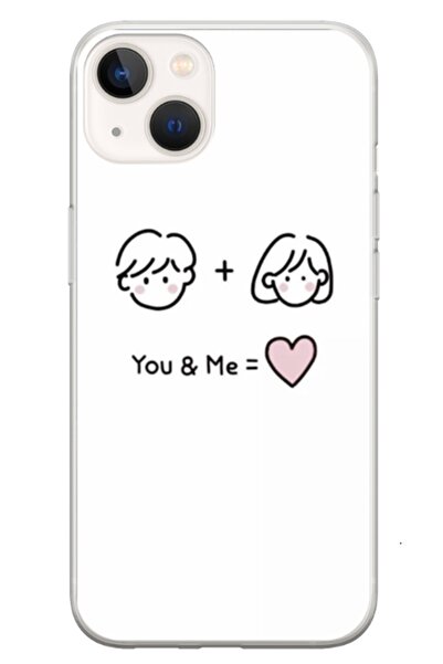 Atlas Εξατομικευμένη θήκη τύπου Apple iPhone 14, Εσύ και εγώ, , S1D1M0274