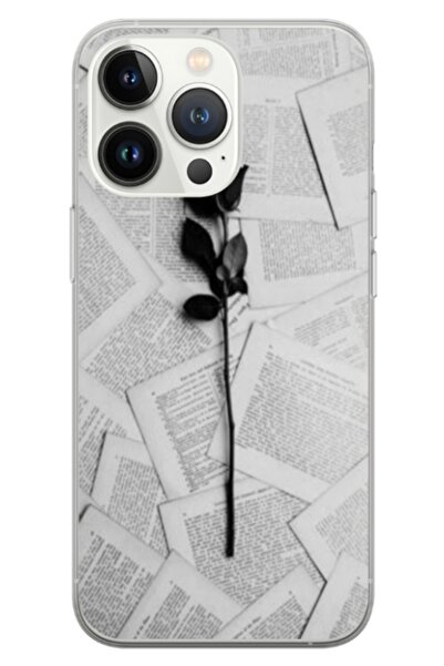 Atlas Husa personalizata tip carcasa Apple iPhone 14 Pro, Black Rose, , S1D1M...