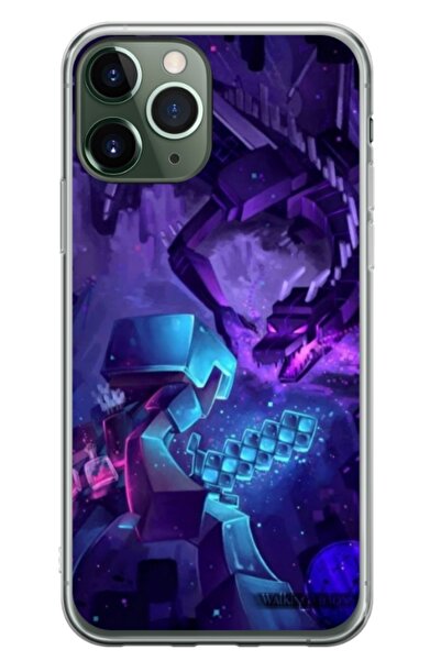 Atlas Husa personalizata tip carcasa Apple iPhone 11 Pro Max, Ender Dragon, ,...