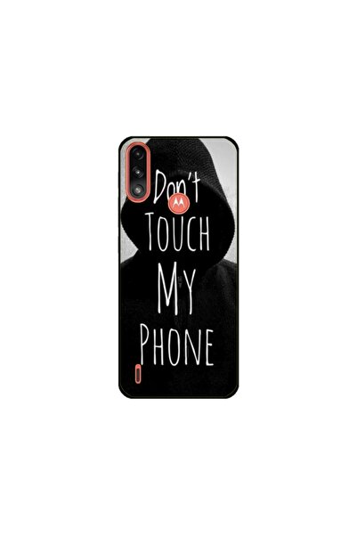 Atlas Husa personalizata tip carcasa Motorola Moto E7 Power, Dont touch my ph...