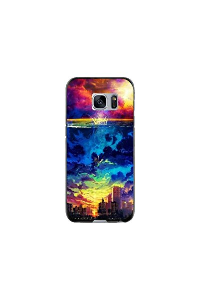 Atlas Husa personalizata tip carcasa Samsung Galaxy S7 Edge, Abstract City, ,...