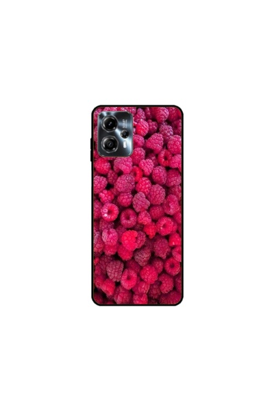 Atlas Персонализиран калъф за Motorola Moto G23, Raspberry, S1D1M0234