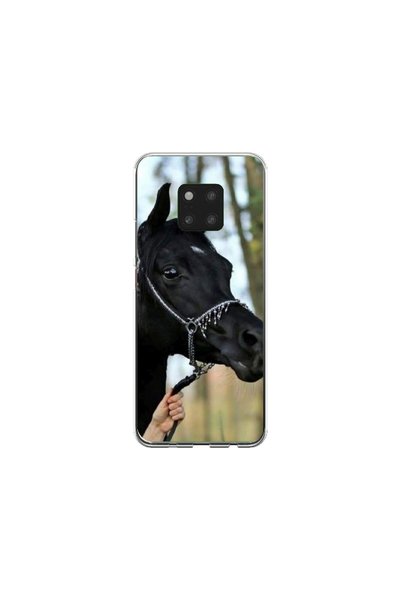 Atlas Husa personalizata tip carcasa Huawei Mate 20, Black Horse, , S1D1M0019