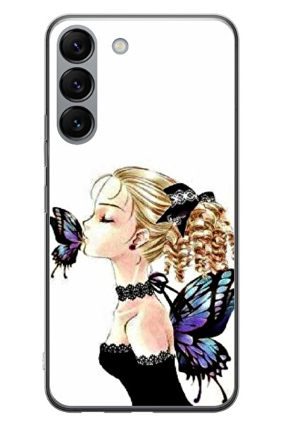 Atlas Husa personalizata tip carcasa Samsung Galaxy S23, Butterfly Fairy, , S...