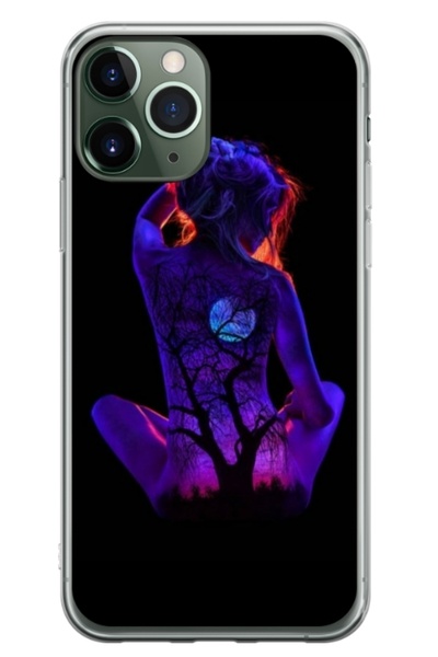Atlas Husa personalizata tip carcasa Apple iPhone 11 Pro, Colorful 8, , S1D1M...