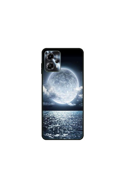 Atlas Husa personalizata tip carcasa Motorola Moto G23, Moon Sky, , S1D1M0228