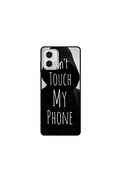 Atlas Husa personalizata tip carcasa Motorola Moto G73, Dont touch my phone 2...