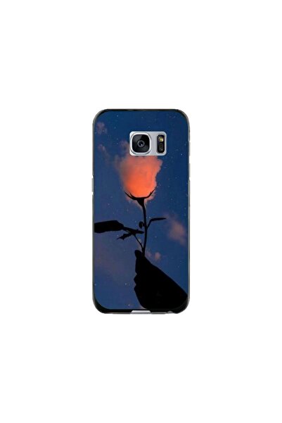 Atlas Husa personalizata tip carcasa Samsung Galaxy S7, Sky Flower, , S1D1M0159