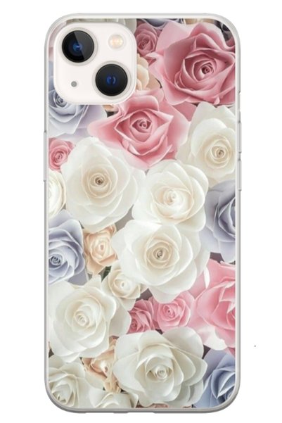 Atlas Εξατομικευμένη θήκη τύπου Apple iPhone 15, Λουλούδια 23, , S1D1M0385