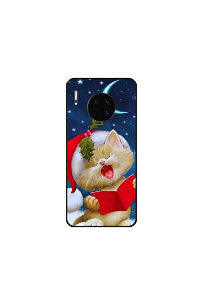 Atlas Εξατομικευμένη θήκη τύπου Huawei Mate 30 Pro, Christmas Cat, , S1D1M0048