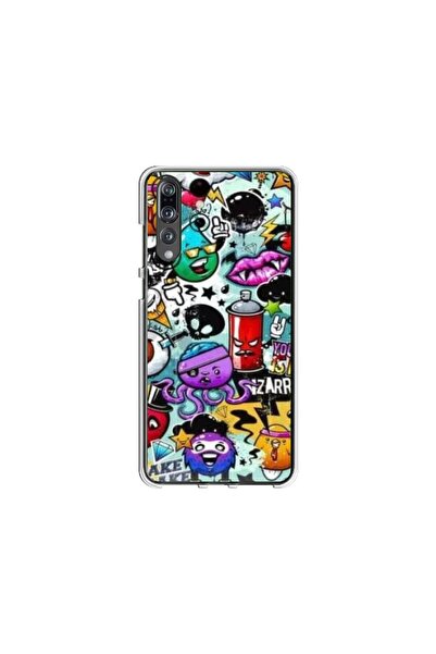 Atlas Husa personalizata tip carcasa Huawei P20, Grafitti, , S1D1M0289