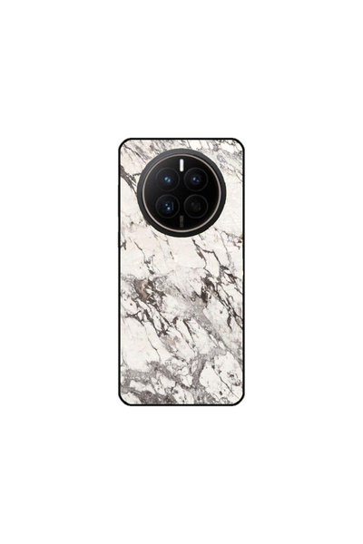 Atlas Husa personalizata tip carcasa Huawei Mate 50, White Marble, , S1D1M0325