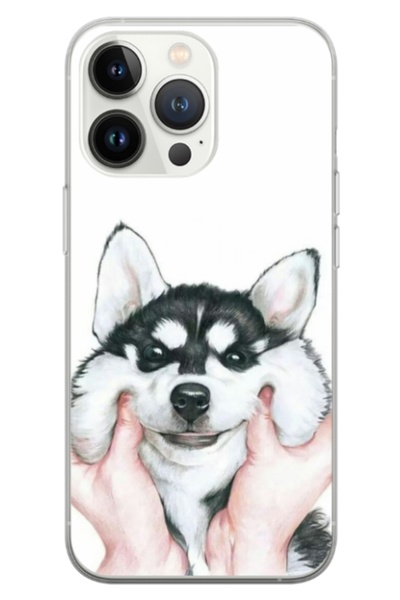 Atlas Εξατομικευμένη θήκη τύπου Apple iPhone 15 Pro, Fluffy Dog, , S1D1M0033