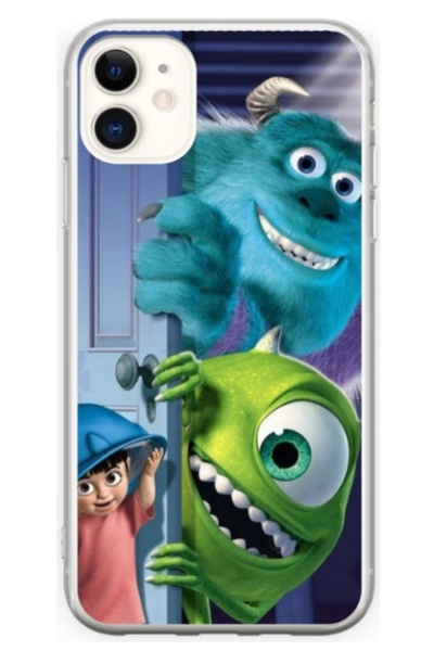 Atlas Husa personalizata tip carcasa Apple iPhone 12 Mini, Monster INC, , S1D...