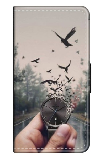 Atlas Husa personalizata tip carte Motorola Moto G22, Time Flies 2, , S1D1M0365