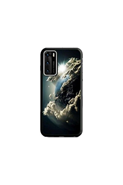 Atlas Husa personalizata tip carcasa Huawei P40 Lite, Cloudy Earth, , S1D1M0067