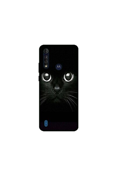 Atlas Husa personalizata tip carcasa Motorola Moto G8 Power Lite, Black Cat 1...
