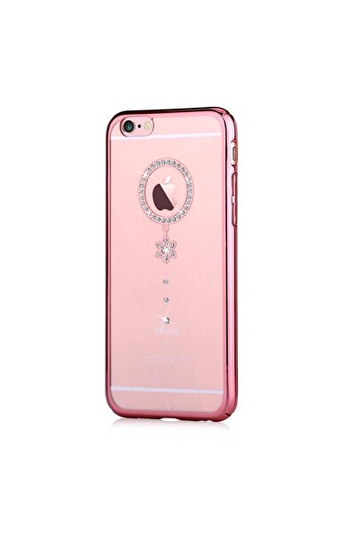 Atlas Husa APPLE iPhone 6\6S - Comma Crystal Camelia (Roz-Auriu)