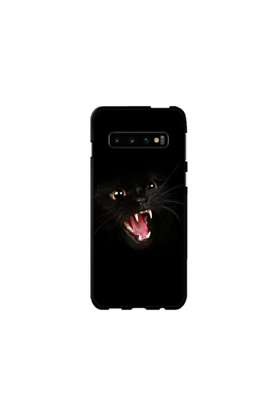 Atlas Εξατομικευμένη θήκη τύπου Samsung Galaxy S10, Black Cat 2, , S1D1M0016