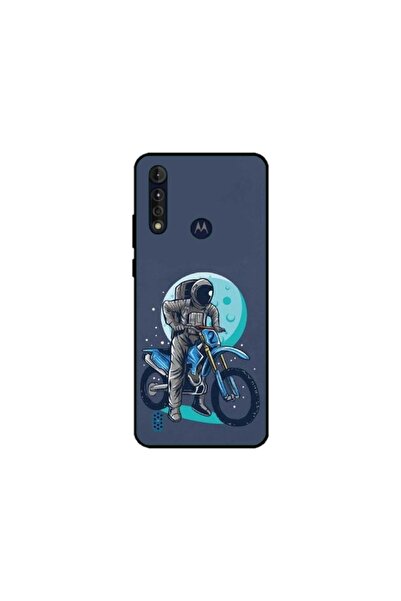 Atlas Husa personalizata tip carcasa Motorola Moto G8, Biker Astronaout, , S1...