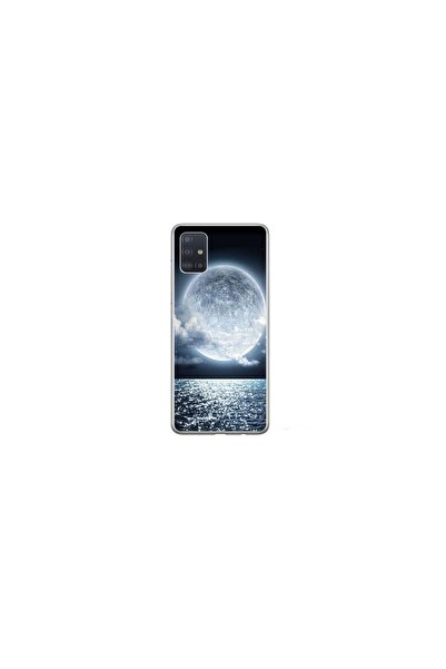 Atlas Husa personalizata tip carcasa Samsung Galaxy A71, Moon Sky, , S1D1M0228