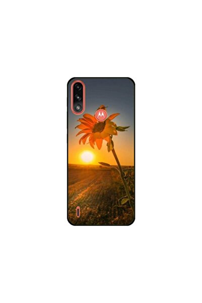 Atlas Husa personalizata tip carcasa Motorola Moto E7 Power, Sunflower 2, , S...