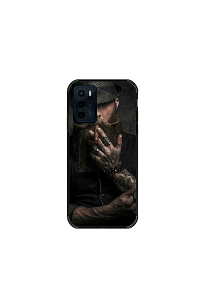 Atlas Εξατομικευμένη θήκη τύπου Motorola Moto G42, Beard Man, , S1D1M0355