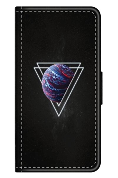 Atlas Προσωποποιημένη θήκη βιβλίου HQ Huawei P Smart (2021), Triangle Planet,...