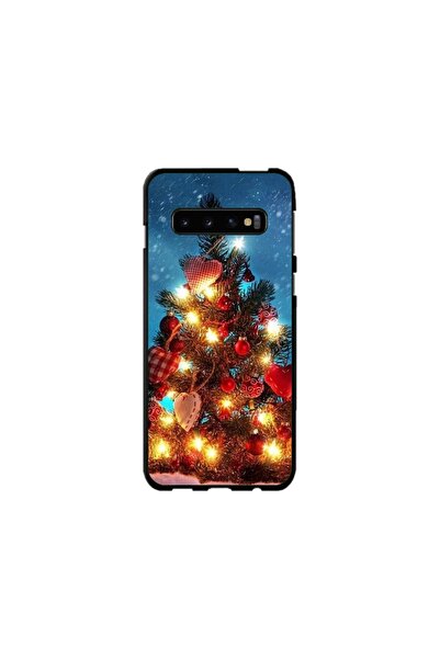 Atlas Husa personalizata tip carcasa Samsung Galaxy S10 Plus, Christmas Tree ...