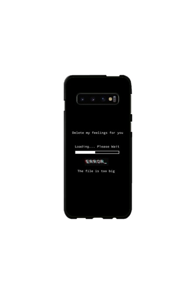 Atlas Εξατομικευμένη θήκη τύπου Samsung Galaxy S10 Plus, Delete Feelings, , S...